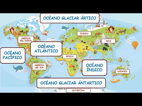 Continentes y Océanos
