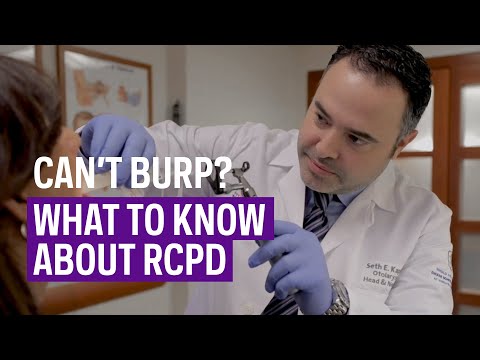 Can't burp? What to know about RCPD