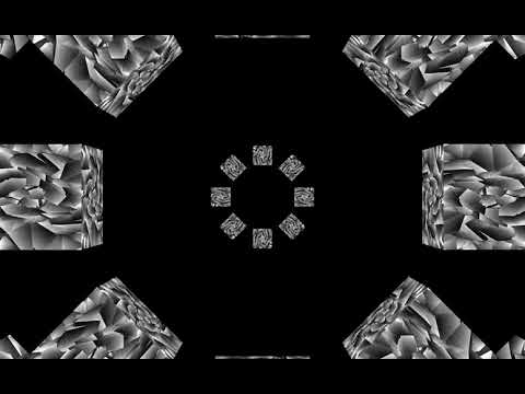 Club Visuals 1208 - Black & White Cubes VJ Loop HD
