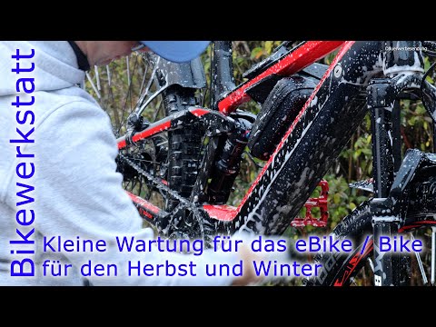 Small maintenance for the eBike / bike for autumn and winter