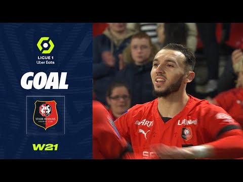 Goal Amine GOUIRI (3' - SRFC) STADE RENNAIS FC - RC STRASBOURG ALSACE (3-0) 22/23