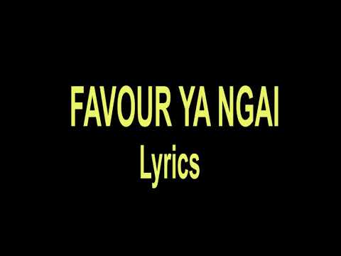 Favour Ya Ngai - Salim Young (4K Lyrics video)