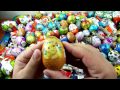 50 Surprise Eggs Unwrapping Kinder Surprise ...