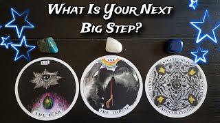 🌟🔮 What Is Your Next Big Step? 🧝‍♀️🌟 Pick A Card Reading
