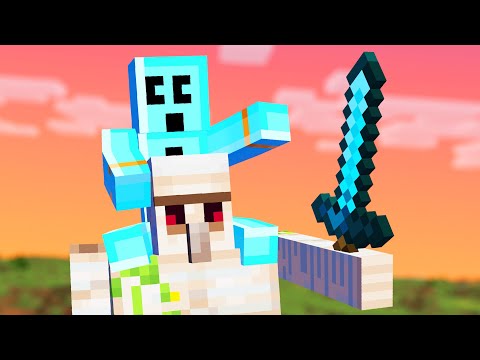 Minecraft but Golems Beat the Game for Me