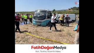 Son Dakika... Manisa'da Can Pazarı! Kamyonet ile Halk Otobüsü Çarpıştı