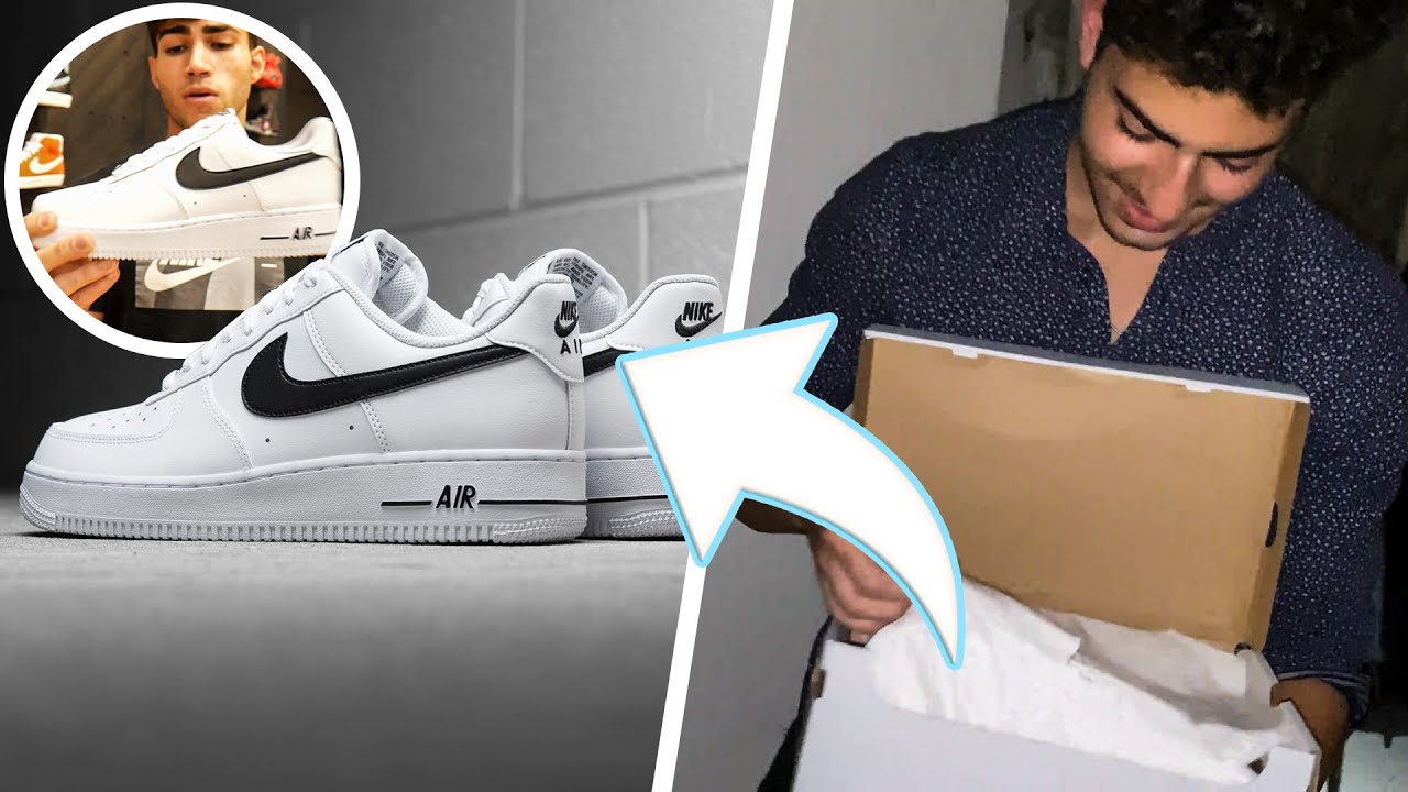 DEI UM AIR FORCE 1 LOW DE PRESENTE PRO MEU AMIGO!