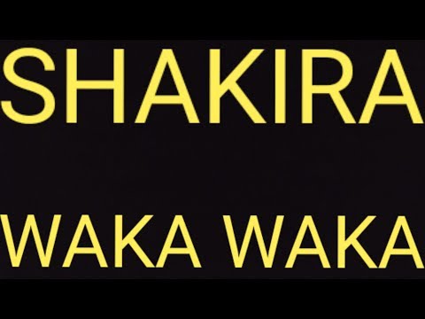 Shakira Waka Waka This time for Africa Official Music Video