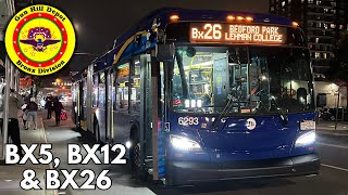 MTA: 2025 New Flyer XD60 action on the Bx5, Bx12 & Bx26