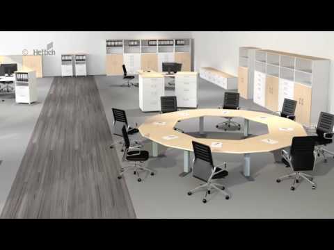 Pieds de bureau électromotorisé LegaDrive Basic HETTICH