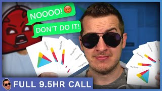 The Most Gift Cards I've Ever Redeemed (Sam The Tubs Johnson) - Part 2 [9.5hrs]