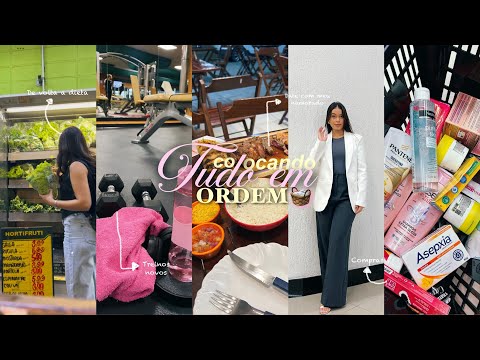 PUTTING MY LIFE IN ORDER EP.2 | starting a new fit life, new course, date, new wardrobe 🧺
