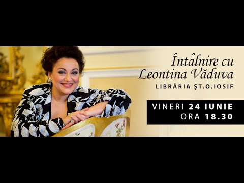 Intalnire cu soprana Leontina Vaduva, Brasov-24 iunie 2016