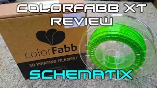 Review: Colorfabb XT Filament + PETG Shootout