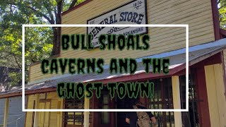 Bull shoals caverns and the ghost town of mountain village. Circa1890