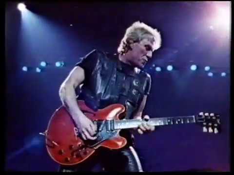 Steve Howe & Alvin Lee on stage