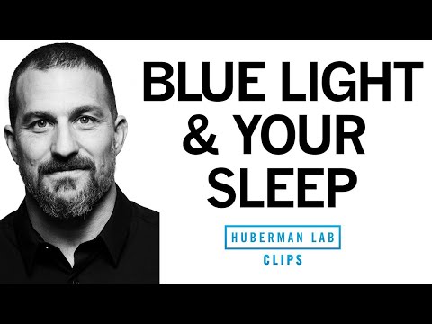How Does Blue Light & Other Light Affect Your Sleep? | Dr. Andrew Huberman