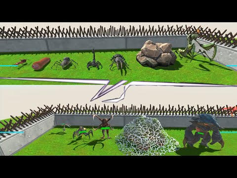 Giant Invertebrates Vs Alien Exotica | Animal Revolt Battle Simulator