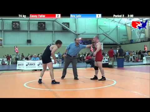 Casey Fuller vs. Rex Lutz at 2013 ASICS University Nationals - FS
