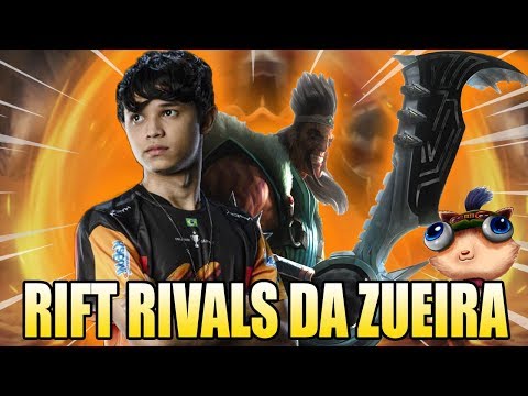O VERDADEIRO MENINO DO HEXA - RIFT RIVALS DA ZUEIRA (FINAL)