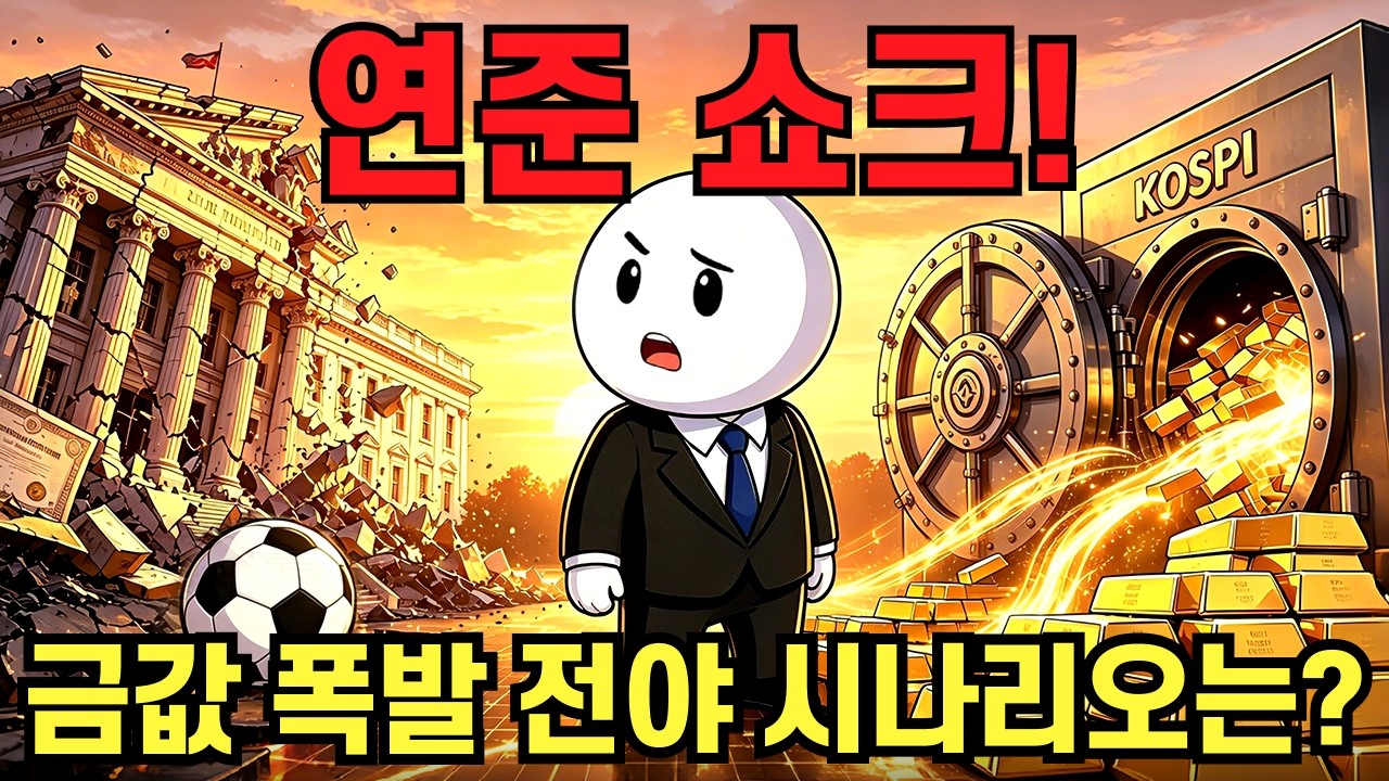 중앙은행 탈달러 증거 포착! 연준 결정 후 금값은 어디로? 3가지 시나리오 완벽 분석