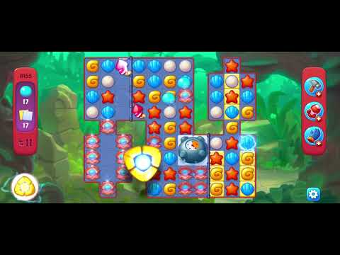 Fishdom 🐠 Hard Level 8155 #youtube #fishdom #gamevideo