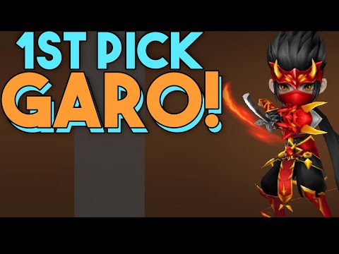 First Pick GARO! 5 RTA Matches in SUMMONERS WAR World Arena!