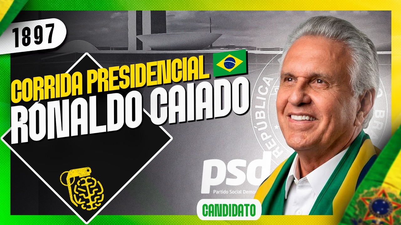 CORRIDA PRESIDENCIAL: RONALDO CAIADO- Inteligência Ltda. Podcast #1897