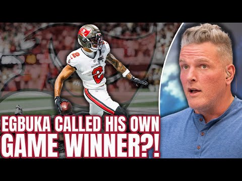 Rookie WR Emeka Egbuka Called The Play For His Game Winning TD vs Falcons?! | Pat McAfee Show