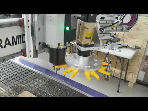 Adding Rotary Auto Tool Changer to CNC Router