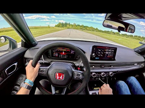 2023 FL5 Honda Civic Type R // 350hp + RE-71RS Tires on Track
