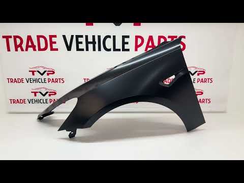For Tesla Model 3 2019-2023 Front Wing Steel Primed With Indicator Hole Passenger Side video