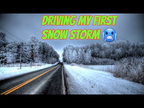 My first snow storm in Laramie Wyoming & only 1,500 miles of TNT training remain #primeinc #OTR #CDL