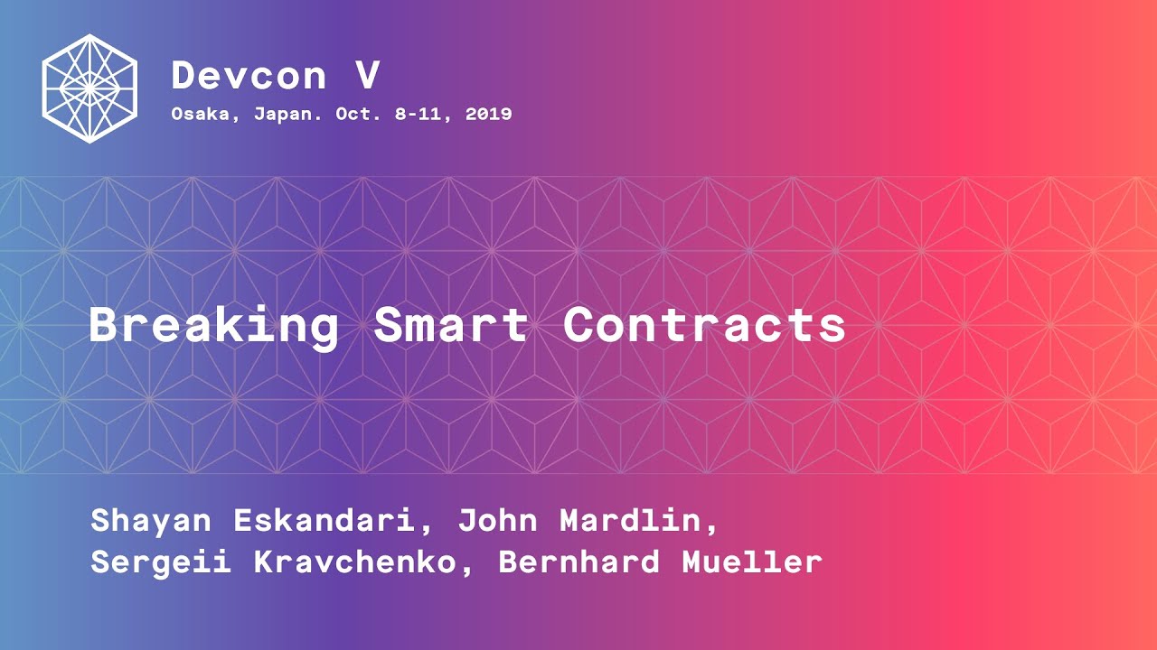 Breaking Smart Contracts preview