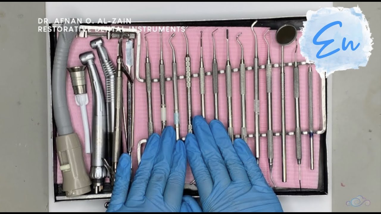 Restorative dental instruments – examination, cutting, non-cutting hand instruments, rotary - En