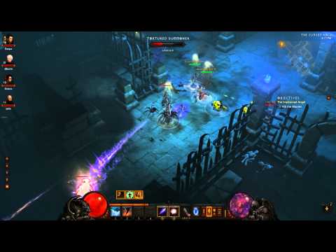 Let's Play Diablo 3 Episode 008 - The Butcher and the Angel