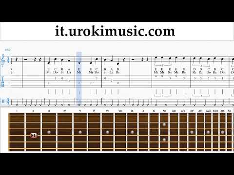 Corso di Chitarra Marshmello & Anne-Marie - FRIENDS Tablature Tab um-i276