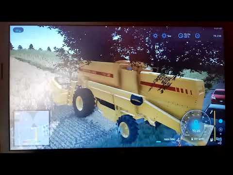 Witam na moim gospodarstwie. Żniwa owsa. Fs22.🚜🌾