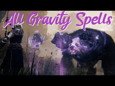 Elden Ring - All Gravity Spells