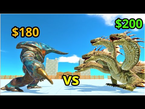 Ranthorn vs hydra 5 round no cut animal revolt battle simulator