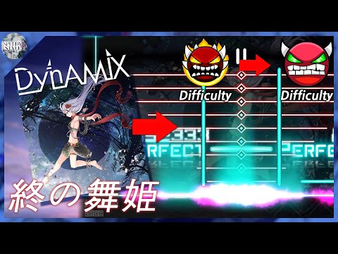 [Dynamix] The Song That was TOO DIFFICULT as GIGA 16 and NERFED - 終の舞姫 [GIGA 15]