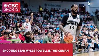 Scarborough Shooting Star Myles Powell is the Iceman