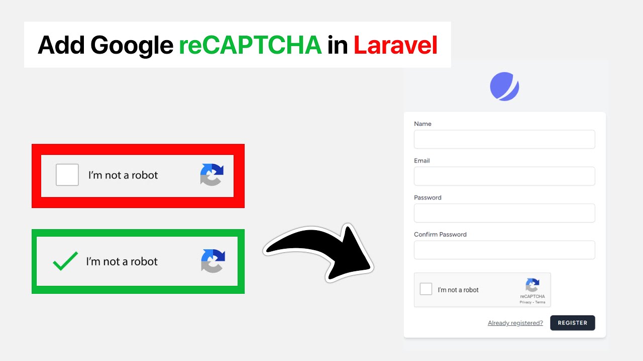 How to Add Google ReCaptcha in Laravel Registration Form