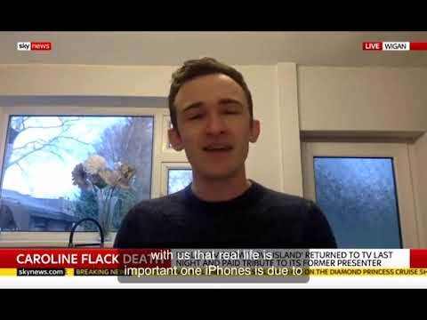 Luke Marsden appears on Kay Burley's Sky News