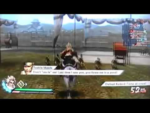 Samurai Warriors 3 Keiji Maeda Ep. 3 Stage 3 - Assault On Oshi Castle (Eng. Ver)