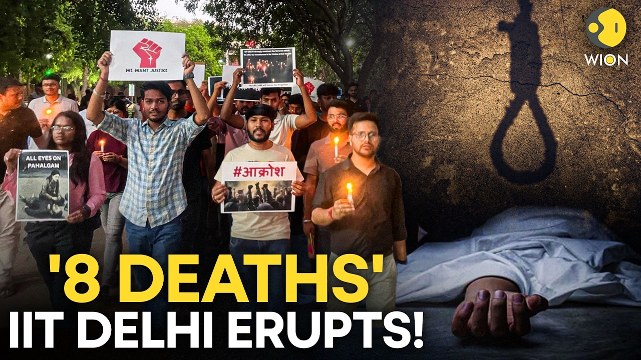 ‘8 Deaths’ Rock IIT Delhi: Students Erupt in Rare Protest | WION Originals