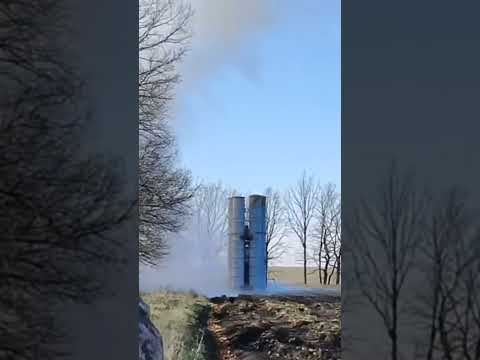 Ukrainian S300P destroy a Russian cruise missile