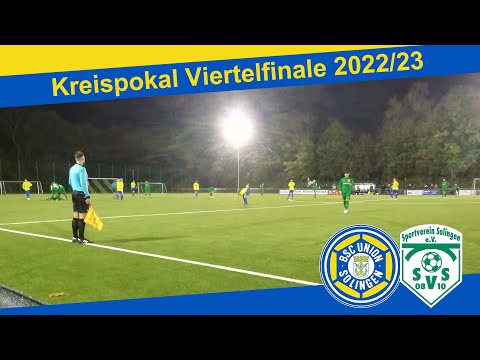 BSC Union Solingen - SV Solingen Highlights | Kreispokal Viertelfinale 2022/23