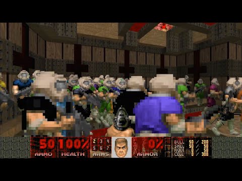 Playing on decino's Odamex stress test server #03, Run 2