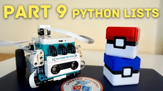 Learn Python for Mindstorms (LEGO 51515) Part 9: Python Lists